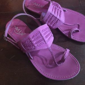 Pink sandals